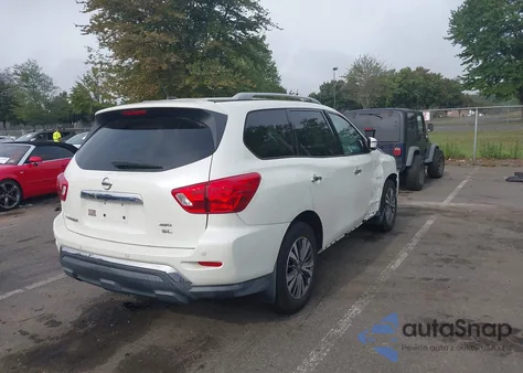 2018 Nissan Pathfinder Sl из США, поврежденный, VIN 5N1DR2MM3JC666944